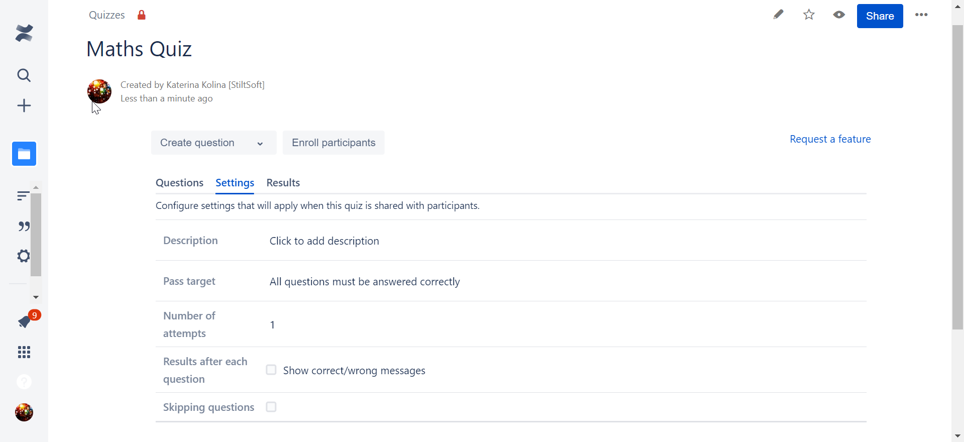 Intro to Quiz Management