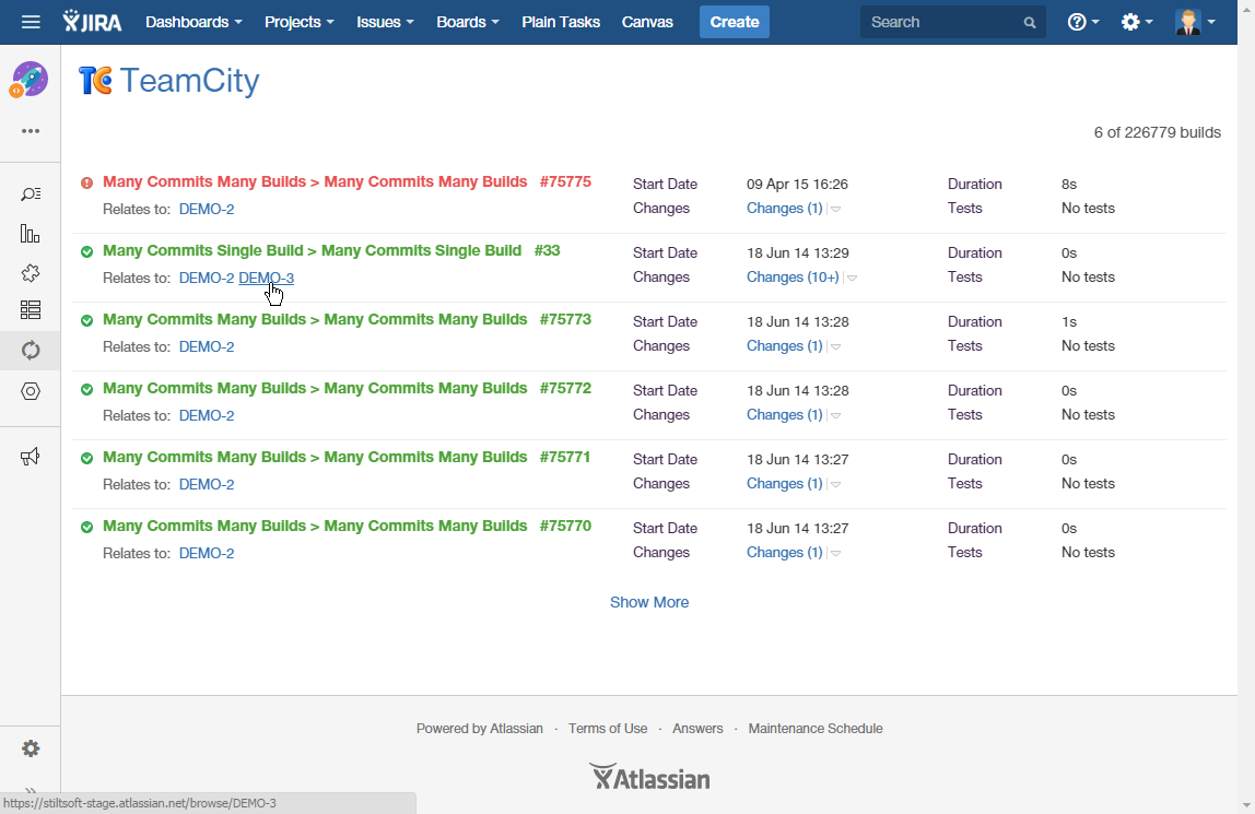 teamcity jira integration