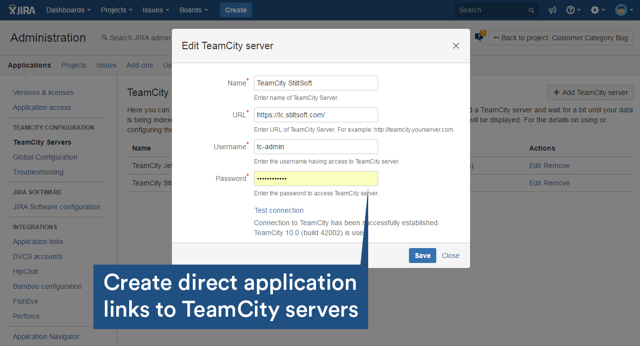 teamcity jira integration