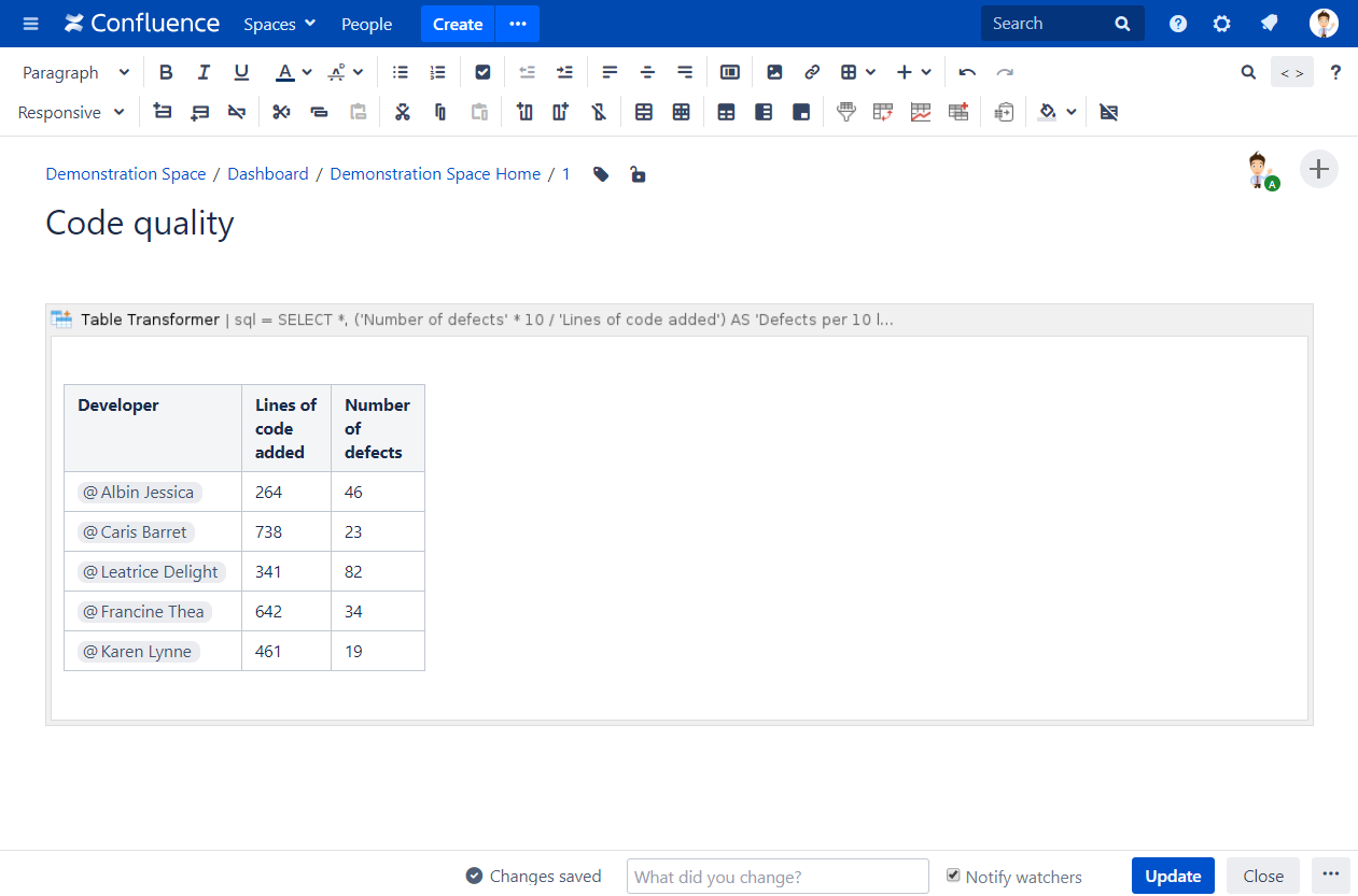 Custom Transformation - use cases with advanced SQL queries - Table ...