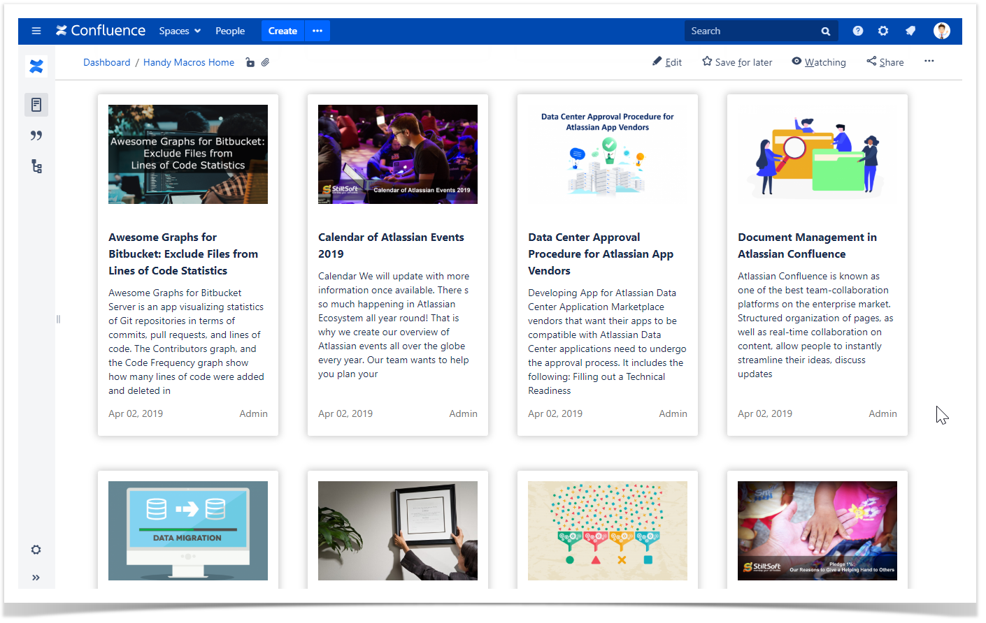 How To Use Handy Cards Macro Stiltsoft Docs Handy Macros For Confluence