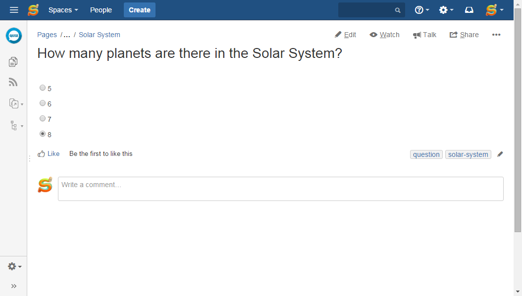 Images, video and rich text in questions